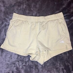 The North Face Women's Pale Yellow Athletic Shorts